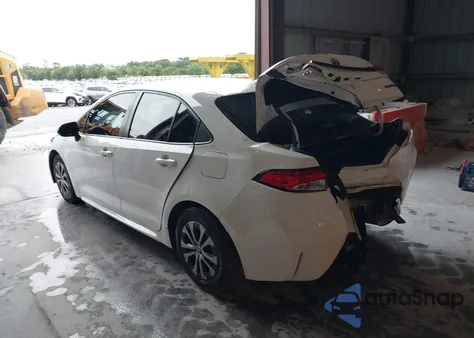 2022 Toyota Corolla Hybrid Le из США, поврежденный, VIN JTDEAMDE1N3001096